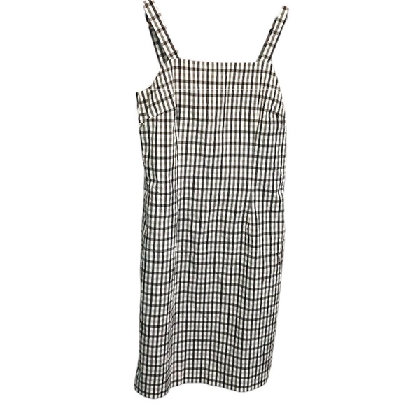 Plaid Checkered MIDI dress Sz M - Picture 1 of 10